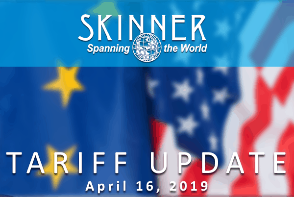 New Tariffs Announced on European Goods