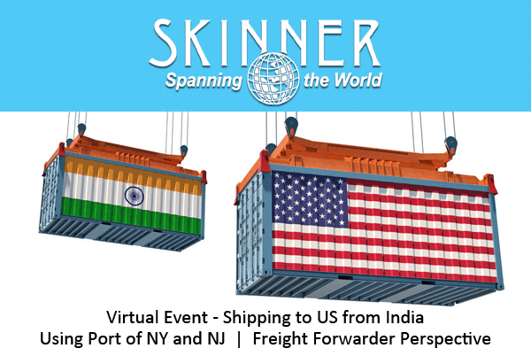 Webinar: Importing From India Using Port of NY and NJ