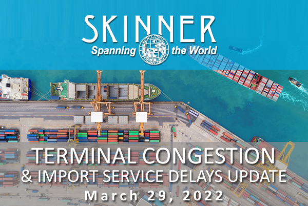 Terminal Congestion and Import Service Delays